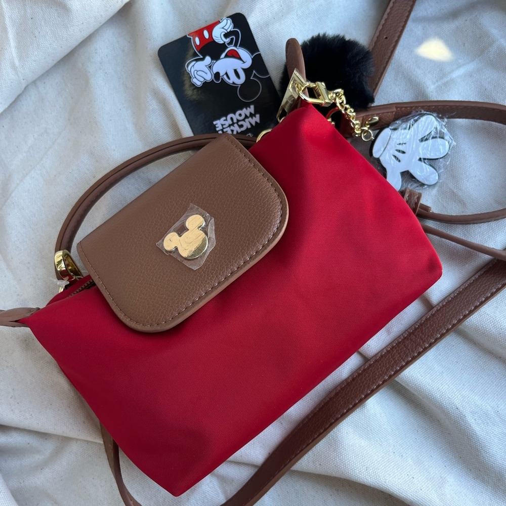 Mickey Mouse - Longchamp-inspired Crossbody Bag